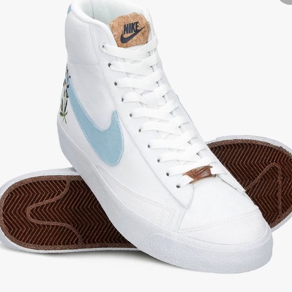 Nike Other - Nike Blazer mid 77’ white obsidian mens 8.5 womens 10